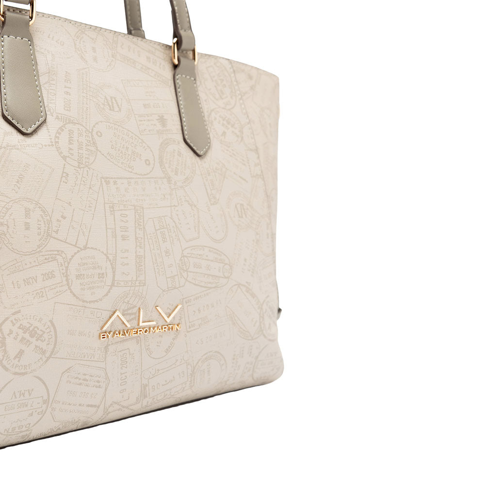 Shopping Bag Large Passport Classic ALV by Alviero Martini - MYLILLY