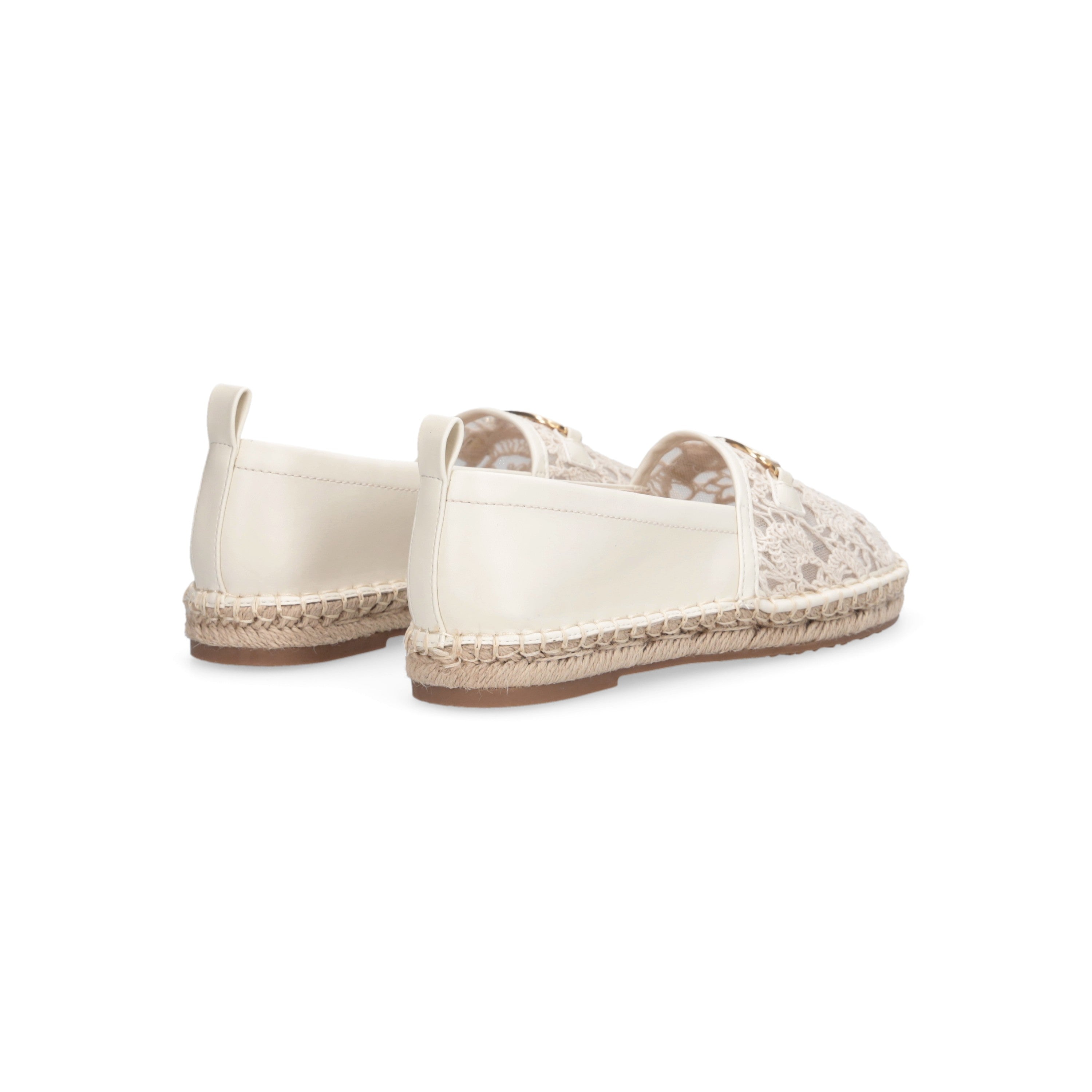 Liu Jo women's slip-on Capri espadrilles with beige canvas uppers and jute-wrapped soles, casual summer footwear.