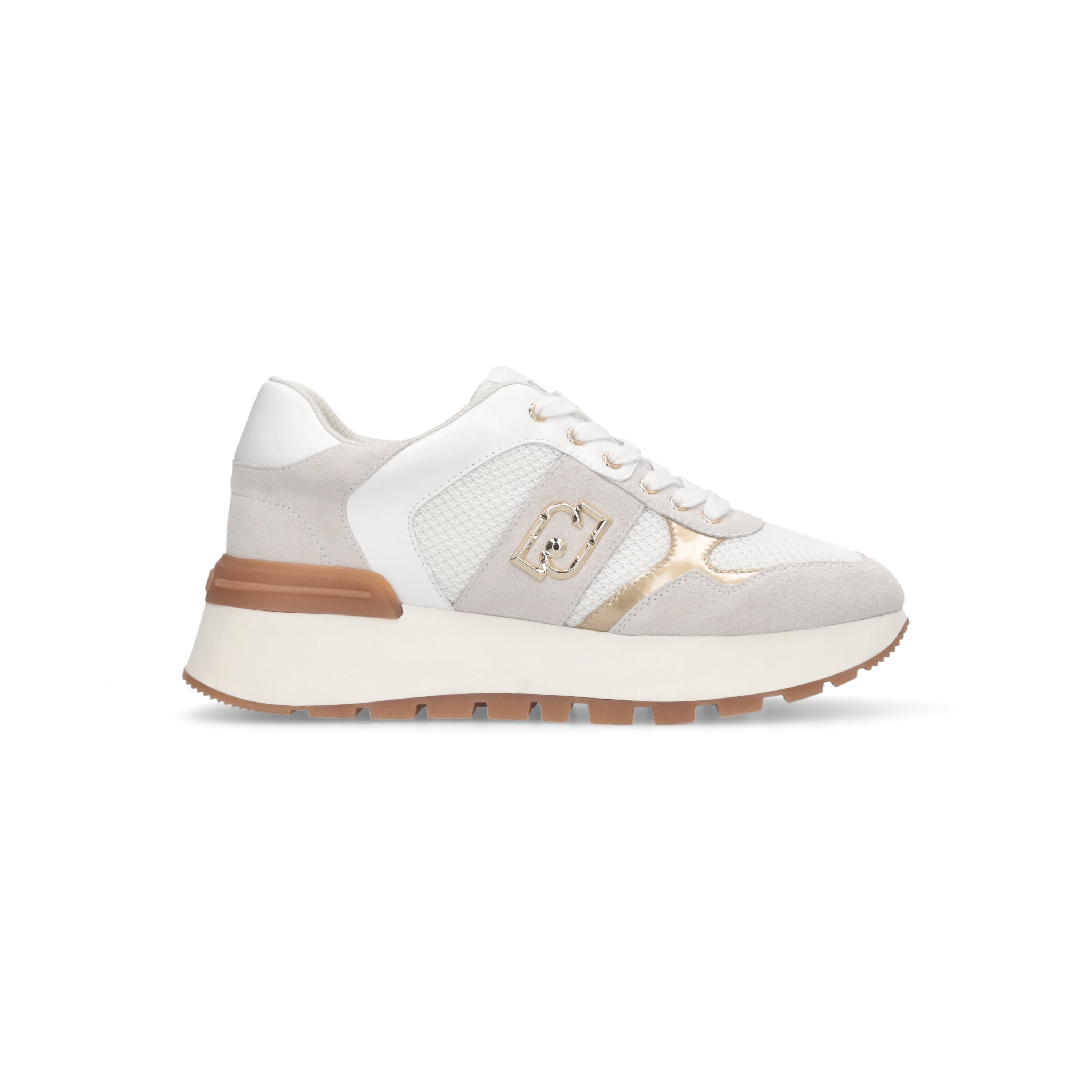 Liu Jo women's sneaker with stylish design, white color, and lace-up closure, perfect for casual and sporty outfits.