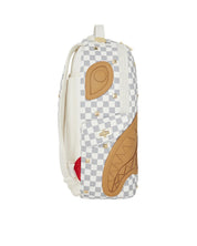 Cream Henny Quilt Puff Backpack Sprayground - MYLILLY
