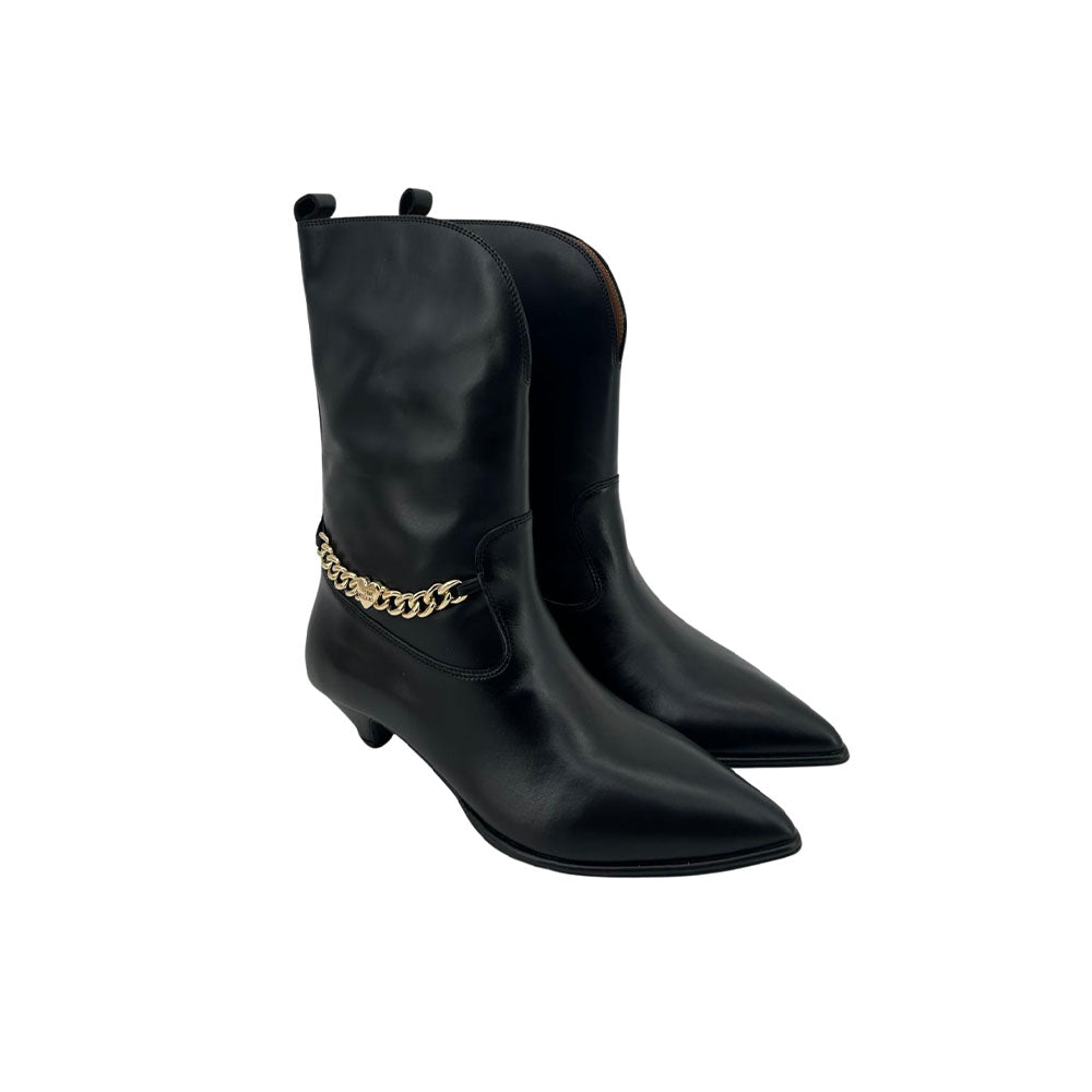 Stivaletti in pelle Moschino - MYLILLY
