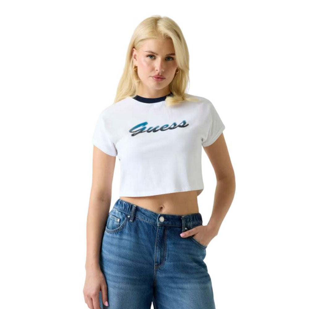 T-shirt crop Guess - MYLILLY
