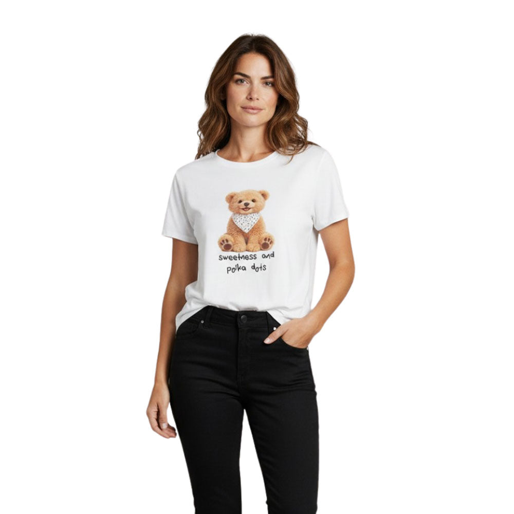 T-shirt con stampa Vicolo