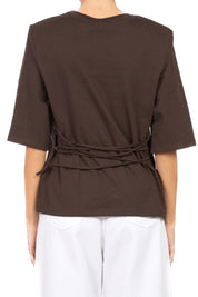 Vicolo Donna T-shirt in soft fabric with a stylish design, featuring the brand’s logo and a comfortable fit.