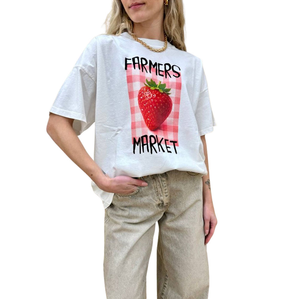 T-shirt Strawberry Vicolo - MYLILLY