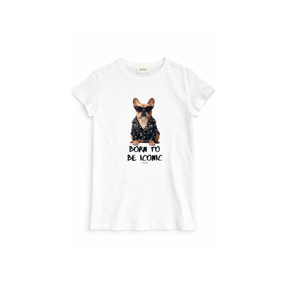 T-shirt Bulldog Vicolo - MYLILLY