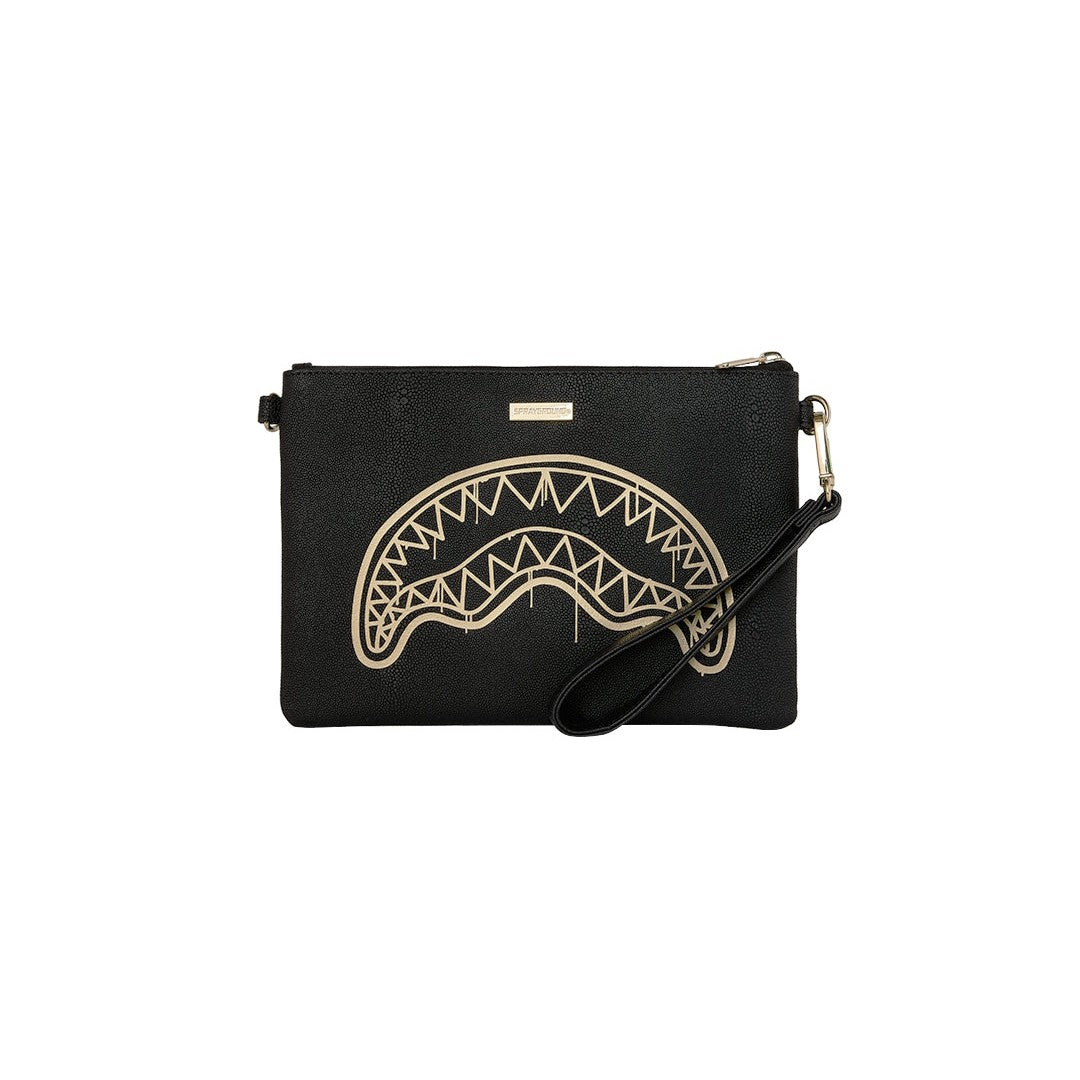 That Gold Drap Crossbody Pouchette Sprayground - MYLILLY
