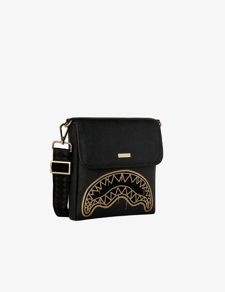 That Gold Drap Messenger Sling Sprayground - MYLILLY