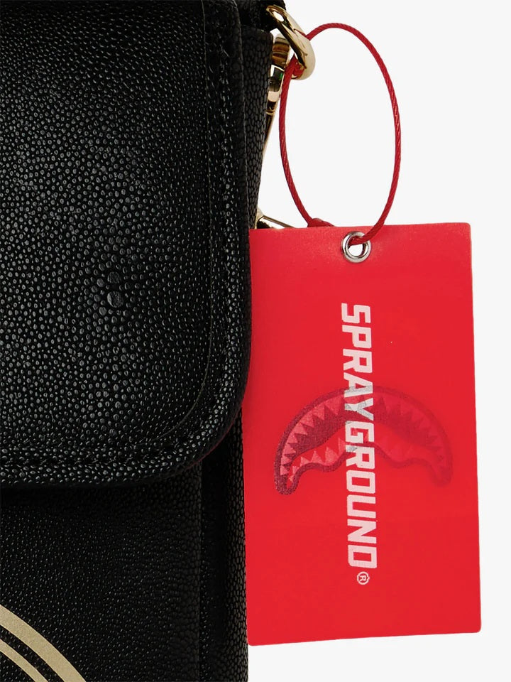 That Gold Drap Messenger Sling Sprayground - MYLILLY