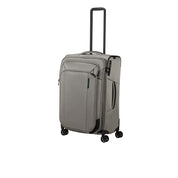Samsonite medio Respark expandable trolley with handle and wheels, unisex travel luggage for medium trips.