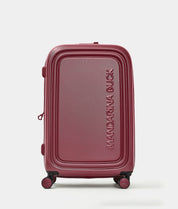 Medium Mandarina Duck Logoduck trolley with sleek design, unisex travel accessory, perfect for medium-sized luggage.