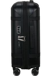 Samsonite cabin trolley bag with sturdy wheels and handle for unisex travel, designed for carry-on luggage.