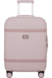 Samsonite cabin trolley bag, unisex travel accessory with hard shell and wheels, suitable for carry-on luggage.