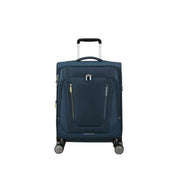 American Tourister Wanderlite Cabin Trolley, unisex travel bag with durable wheels and compact design for cabin luggage.