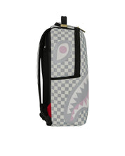 Cream Check Unfinished Shark Dlxsv Backpack Sprayground - MYLILLY