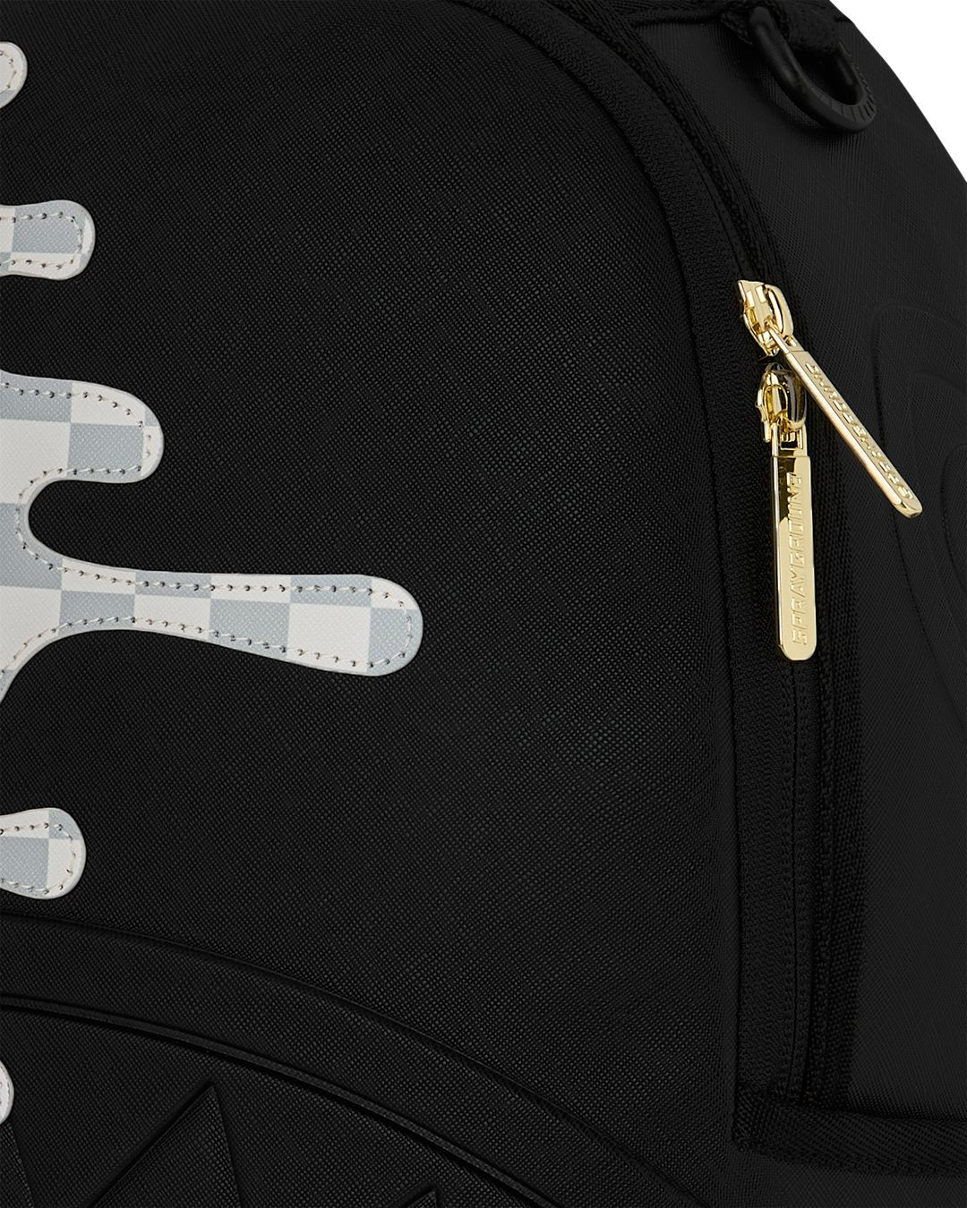 Cream Check Unfinished Shark Dlxsv Backpack Sprayground - MYLILLY