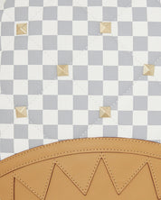 Cream Henny Quilt Puff Backpack Sprayground - MYLILLY