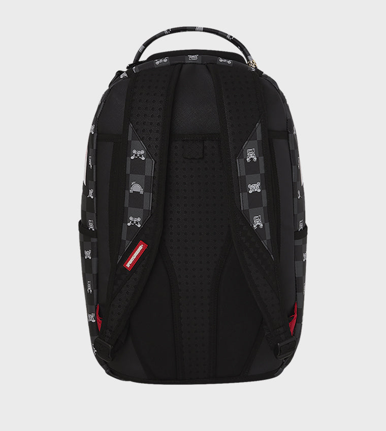Gray Peeking Character Check Dlxsv Backpack Sprayground - MYLILLY