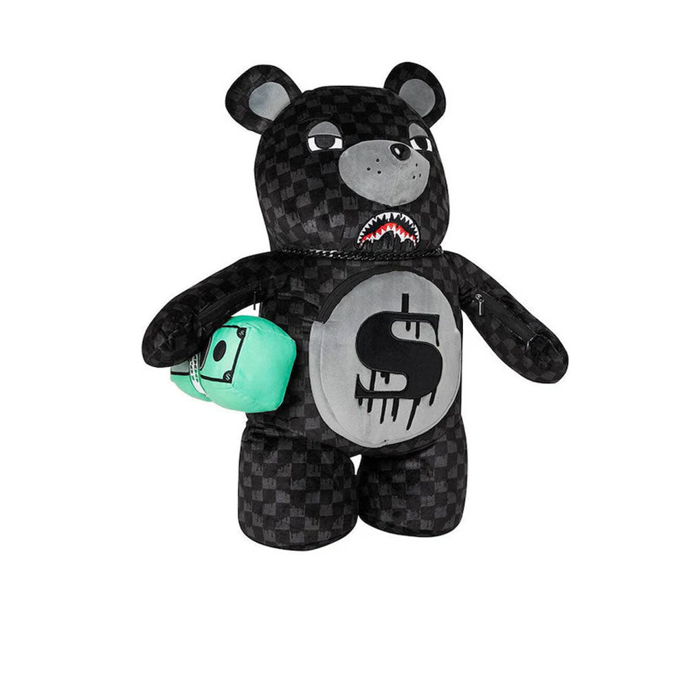 Zaino Dripping Sharks In Paris Moneybear Teddy Bear Sprayground - MYLILLY