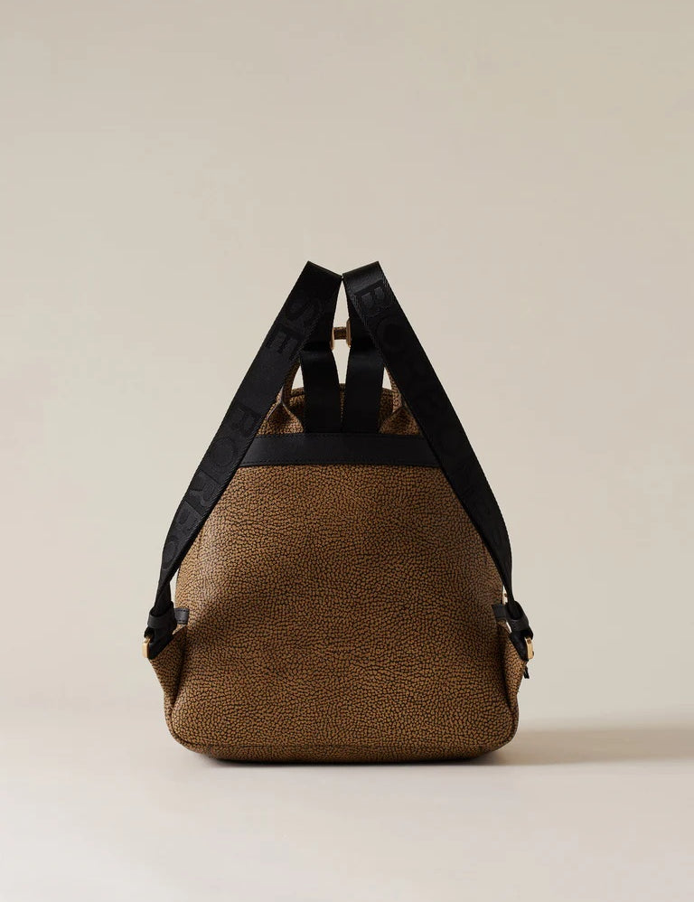 zaino-gemini-backpack-medium-borbonese-op-naturale-nero-in-tela-e-pelle-vista-posteriore-con-spallacci-regolabili-logati.jpg