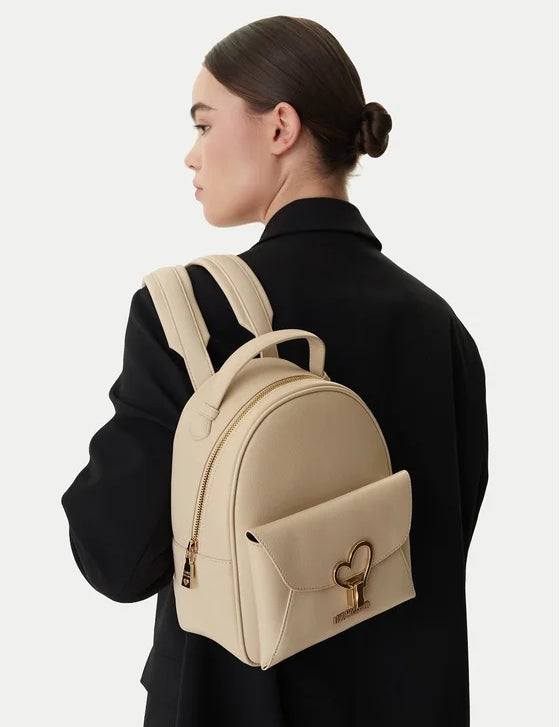 Zaino Heart Turnlock Love Moschino - MYLILLY