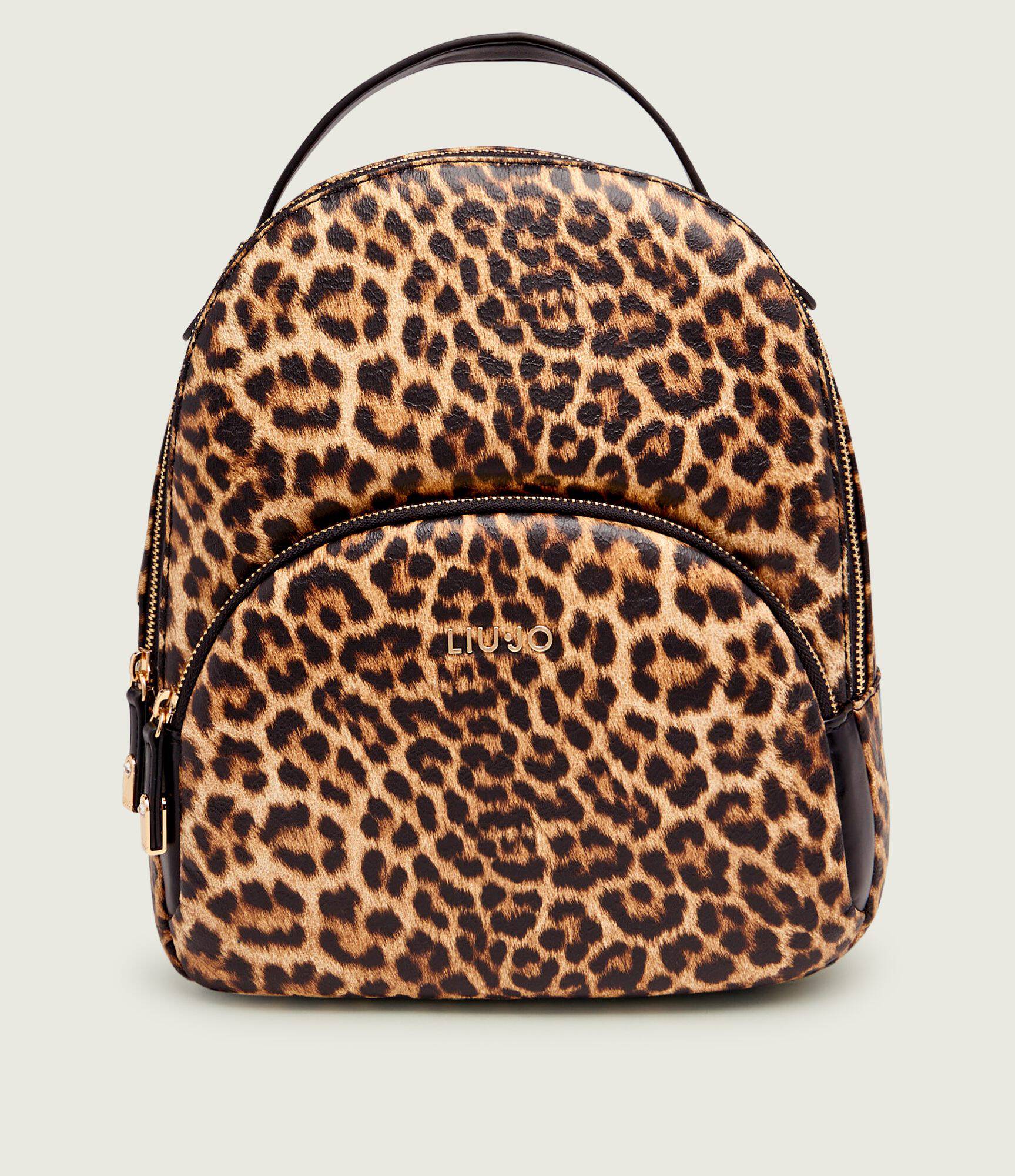Liu Jo Manhattan women's backpack with sleek design, featuring zip compartments and adjustable straps, made of durable material.