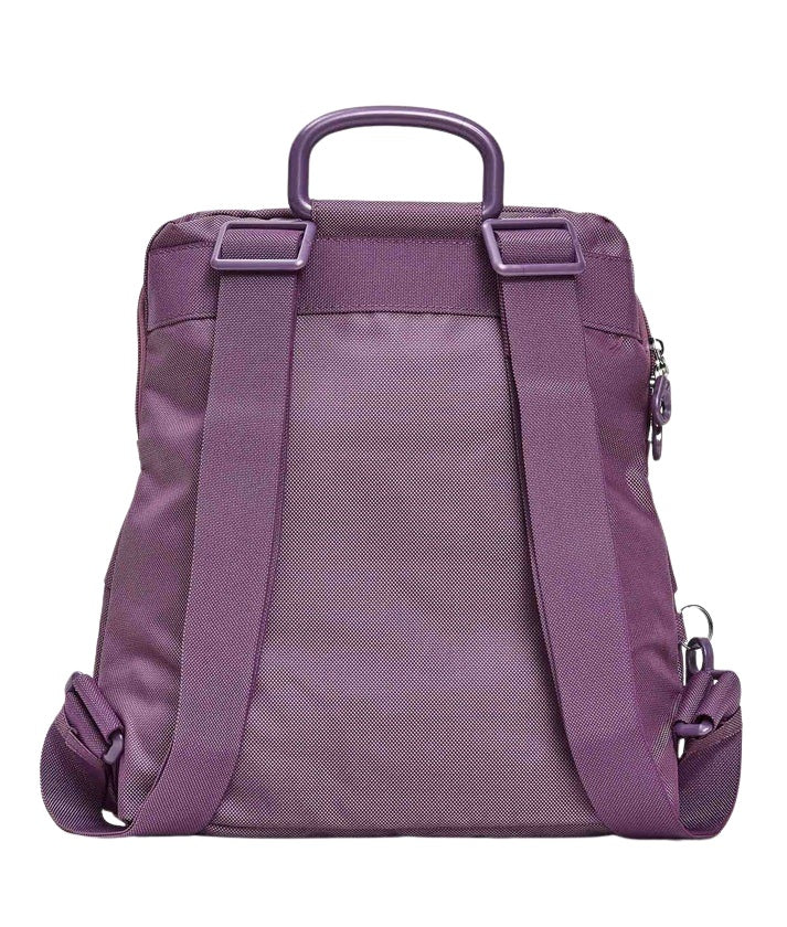 Mandarina Duck Zaino MD20 backpack for women, stylish orange accessory with multiple compartments and adjustable straps.