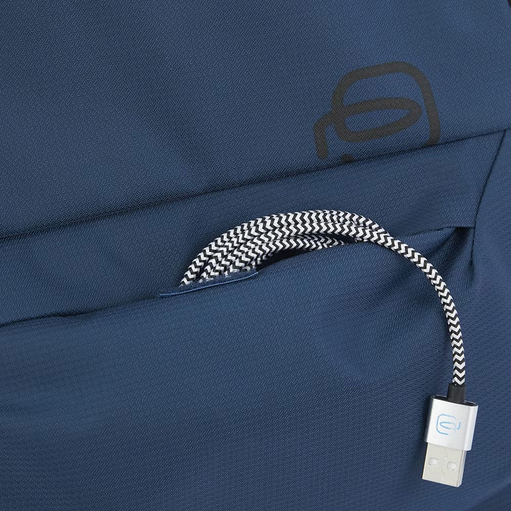 Zaino porta computer e iPad® Corner 2.0 in tessuto riciclato Piquadro - MYLILLY
