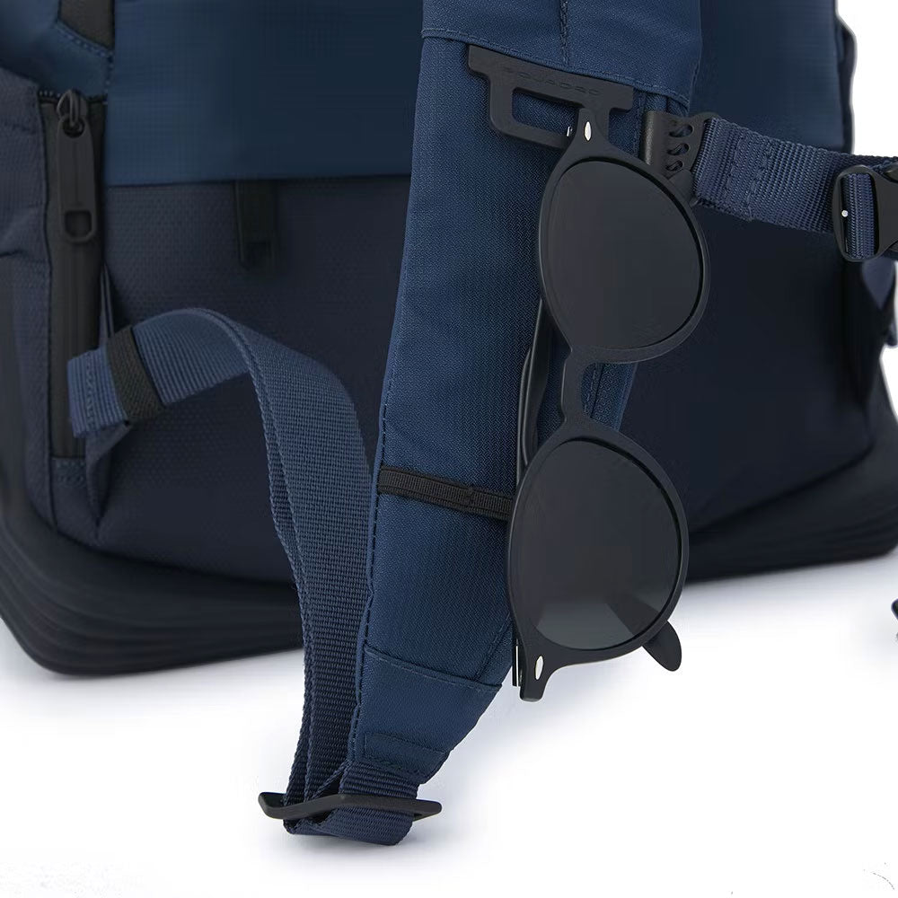 Zaino porta computer e iPad® Corner 2.0 in tessuto riciclato Piquadro - MYLILLY