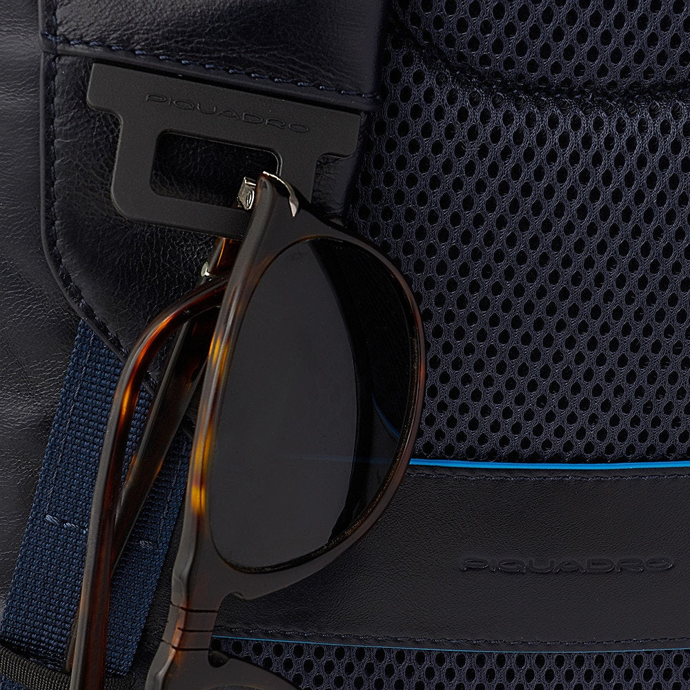 Zaino porta pc e iPad® Blue Square in pelle Piquadro - MYLILLY