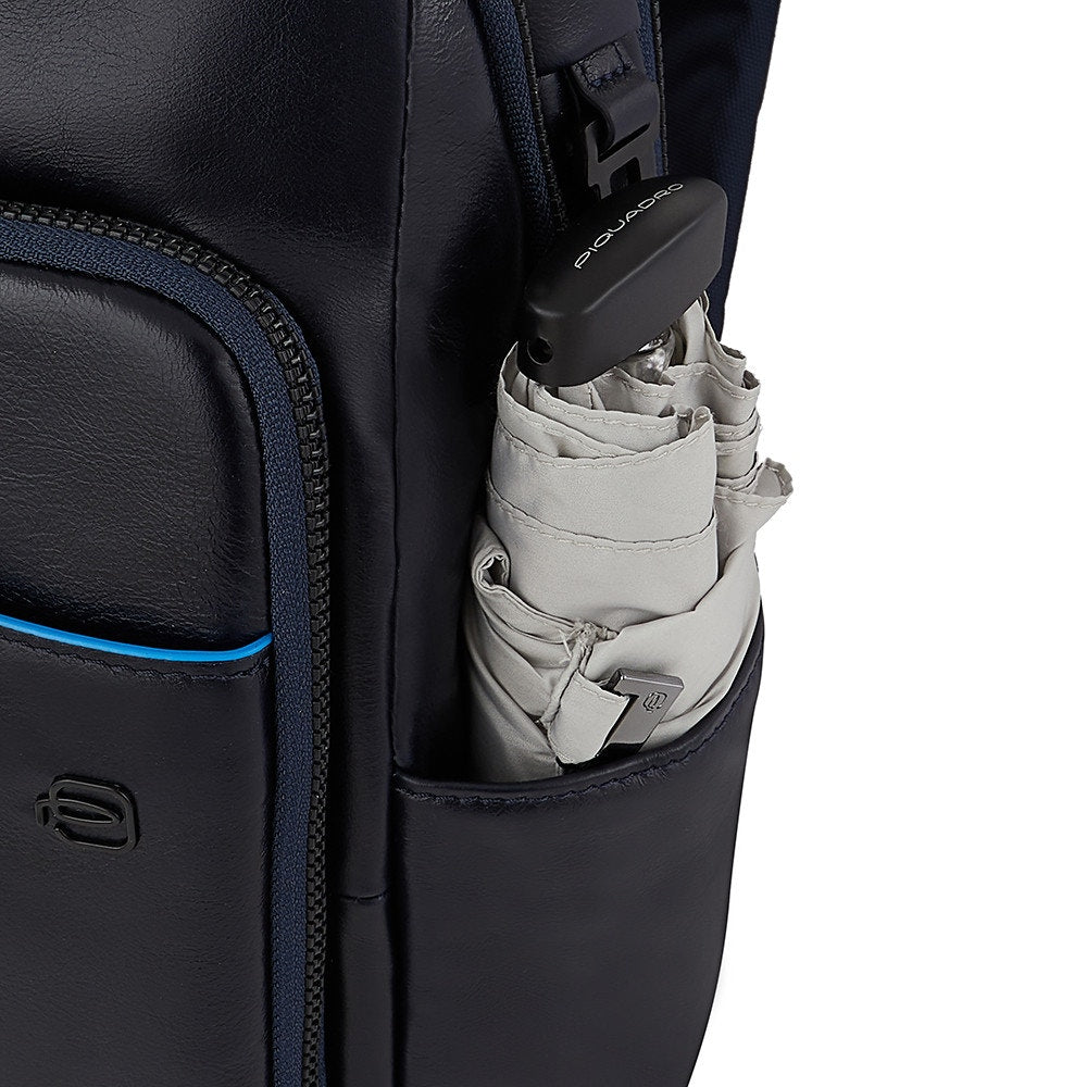 Zaino porta pc e iPad® Blue Square in pelle Piquadro - MYLILLY