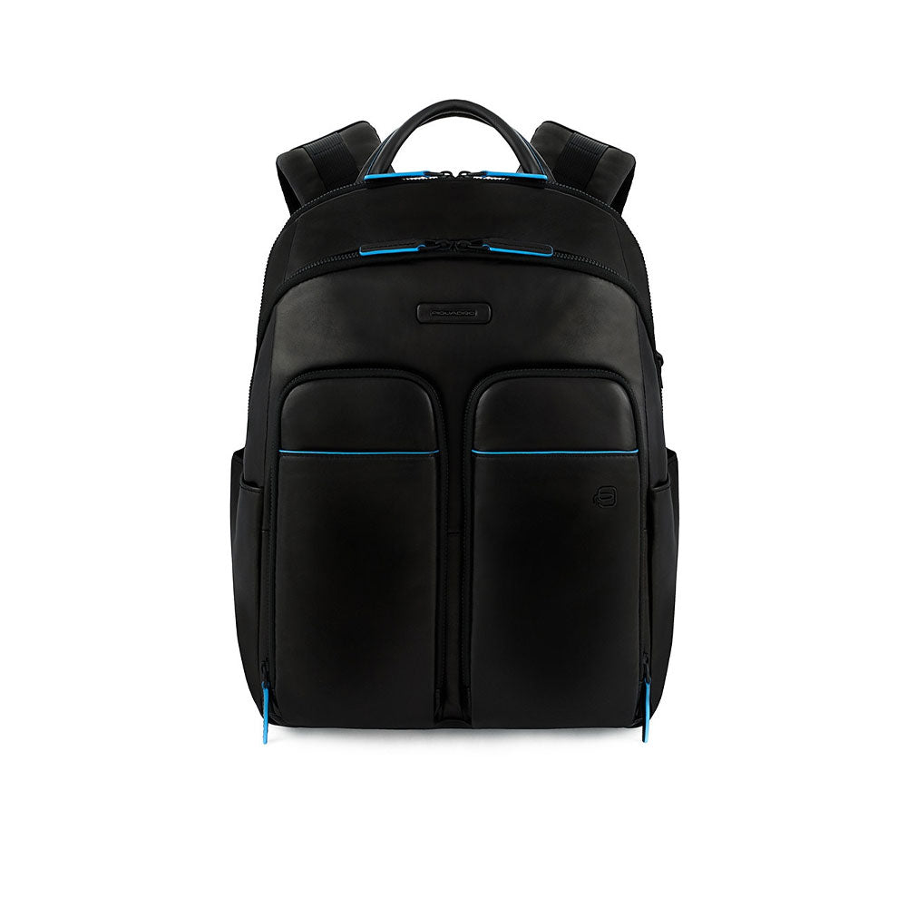Zaino porta pc e iPad® Blue Square in pelle Piquadro - MYLILLY