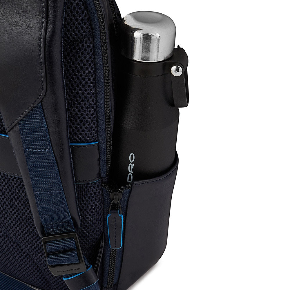 Zaino porta pc e iPad® Blue Square in pelle Piquadro - MYLILLY