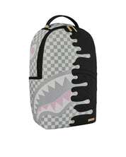 Cream Check Unfinished Shark Dlxsv Backpack Sprayground - MYLILLY