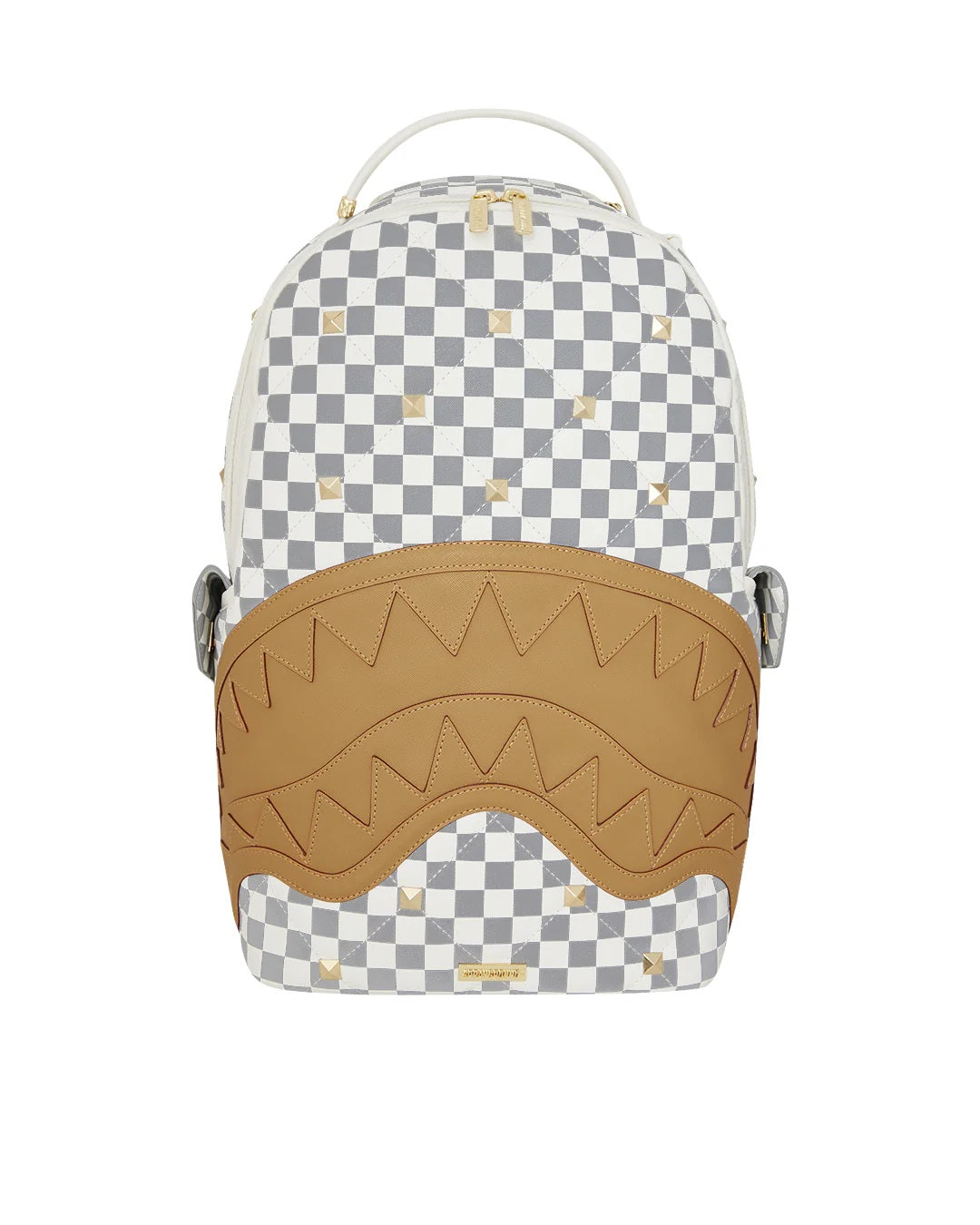 Cream Henny Quilt Puff Backpack Sprayground - MYLILLY