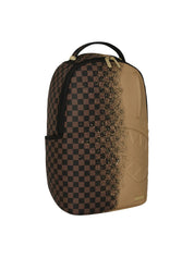 Unisex Midnight Osaka Payload Backpack by Sprayground, featuring dark color with bold graphic design and multiple compartments.
