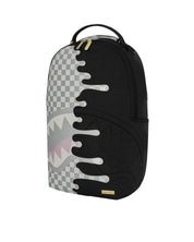 Cream Check Unfinished Shark Dlxsv Backpack Sprayground - MYLILLY