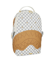 Cream Henny Quilt Puff Backpack Sprayground - MYLILLY
