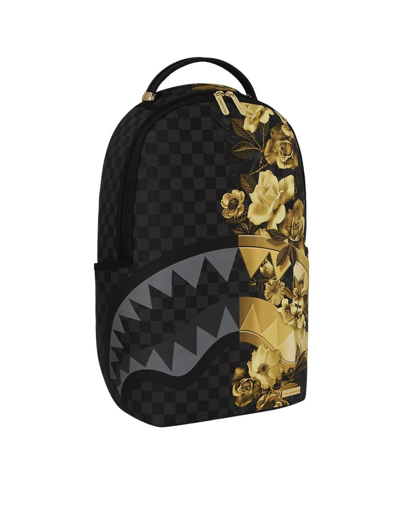 zaino-sprayground-gold-floral-remix-dlxsv-backpack-nero-oro-fantasia-floreale-scacchi.jpg