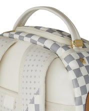 Cream Henny Quilt Puff Backpack Sprayground - MYLILLY