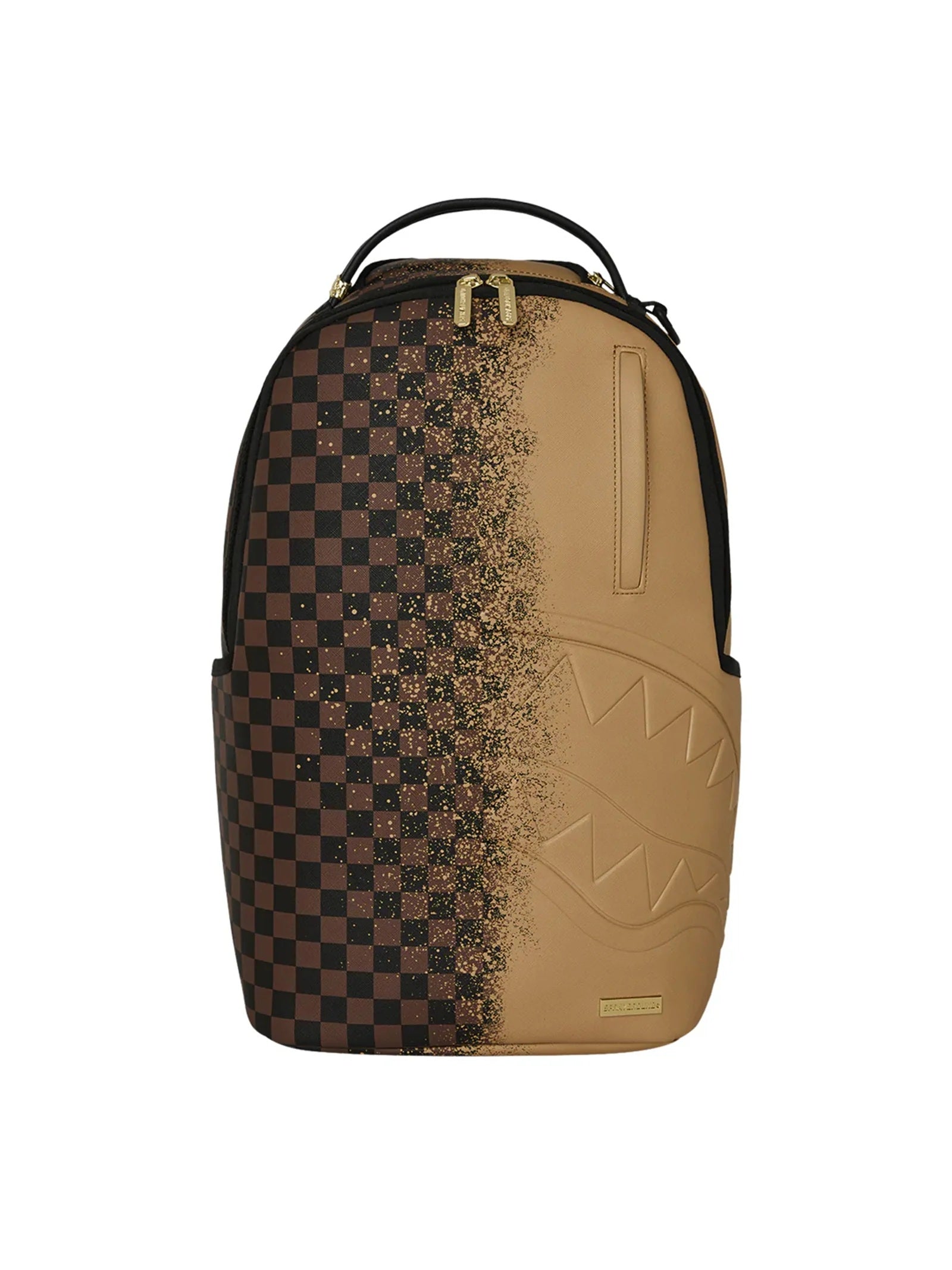 Sprayground Midnight Osaka Payload backpack, unisex backpack with a dark graphic design, featuring multiple compartments and adjustable straps.