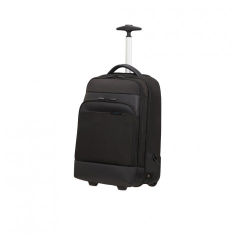 Samsonite Mysight trolley bag, unisex cabin luggage with multiple compartments, durable wheels, and extendable handle for travel.